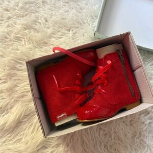 Angelitos babygirl red boots
